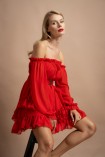 Sukienka MIA hiszpanka czerwona
