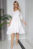 Sukienka MONIQUE midi white
